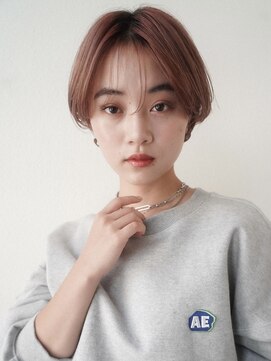 ガーランドツー(Garland 2F) 前髪/マチルダボブ/ピンクベージュ/インナーグレージュ/池袋