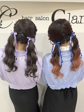 クランルシェ(clan luce) お揃いヘアメ