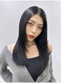 くせも伸びるケラチントリートメントで艶髪に！
