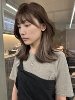 サイン 表参道(SIGN)&nbsp;韓国ヘアイメチェンハッシュカット似合わせカットレッドブラウン