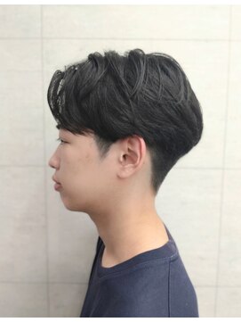 ノミネーション(Nomination) ツーブロショート×ニュアンスパーマ