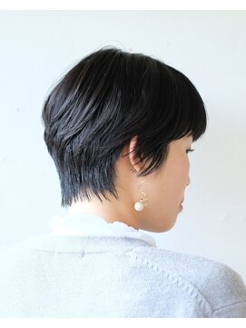 ルプラ ガーデン(le-pla garden) マッシュショート#黒髪#耳掛けショート#豊橋#豊川#田原＃ボブ