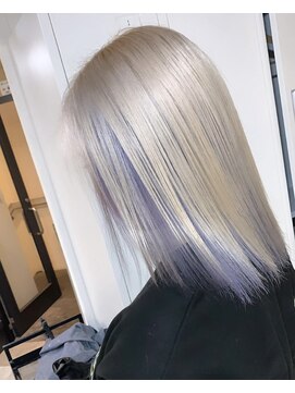 ラフ 難波店(LAFF) #黒髪#ボブルフ#ネビージュ#小顔#ワンレン