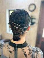 マルコ ヘア サロン(marco hair salon) アレンジシンプルシニヨン