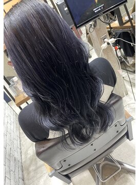 フェリア 渋谷(Feria) 【Feria 渋谷】アディクシーカラー×プラチナブルー"Tsuyuki"