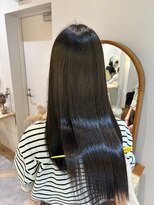 アンド ラ ブランシュ(&.La Blanche)&nbsp;アンブレラカラー/イメチェンヘアスタイル/こなれミディ