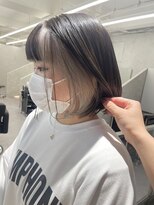 ジエクト ヴィシア(The Ect VIXIA) ぱつっとボブ/インナーホワイトベージュ/モードヘア