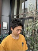 スパイキーショートパーマ