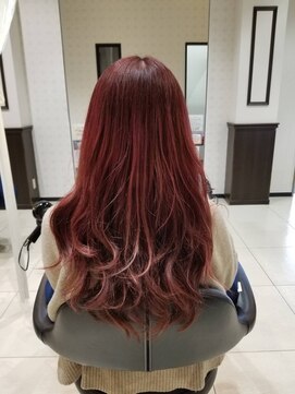 ミック ヘアアンドメイクアップ 高田店(miq Hair&Make up) インナーカラー/ブリーチあり/暖色系カラー/トリートメント