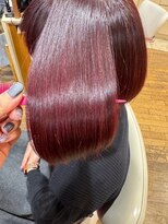 イーストハムヘッドショップ(EAST HAM head shop) 髪質改善/艶髪カラーレッド