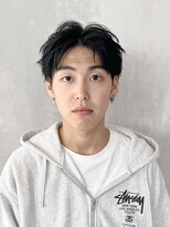 アルバム 渋谷パルコ(ALBUM) 刈り上げセンターパートサーフカール韓国マッシュ_ba492471