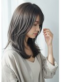 30代40代50代透明感暗髪カラー髪質改善フェイスレイヤー