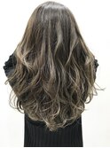 ラフウェーブ＊グレージュカラー