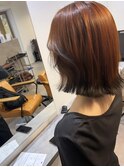 オレンジ×エンドカラー