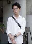 【 松井 隆人 】メンズ ショート センターパート
