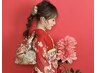 [2026成人式]ヘアセット+着付け　基本パック￥22,000