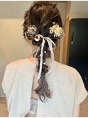 【mimura】編み下ろしアレンジ　ヘアセット　草加　谷塚