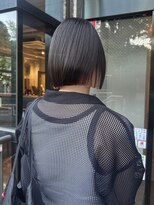 デコ(DECO)&nbsp;ブリーチしててもまとめたい！矯正ボブ