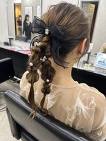 プライズ 所沢プロぺ通り店(prize)&nbsp;ポニーテールアレンジ お呼ばれヘア 所沢