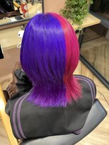 ループウエスト(LOOP WEST)&nbsp;ピンク×パープルツートン1108