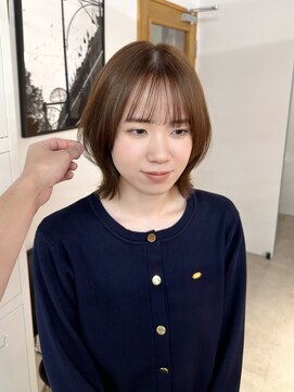 ミーナ バイ アーバン(Meena by urban.) 【Meenaハザマ】お洒落だけど、やさしいくびれショートウルフ