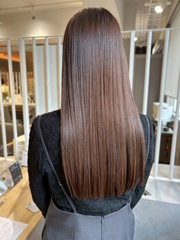 アンハーツ(ann HEARTS)の写真/【三国ヶ丘】髪をいたわりながら動くたび艶めくヘアをお届けします