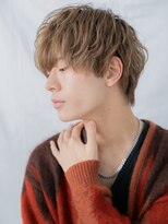 モッズヘア メン 上尾東口店(mod's hair men)&nbsp;10代20代ハイトーンカラーダウンパーマルーズショートf上尾