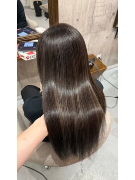 髪屋 紬 髪質改善ストレート