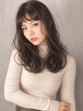 アン 流山おおたかの森コトエ店(un) ◆小顔ゆるふわミディアム【ミルクブラウン/ダークパープル】