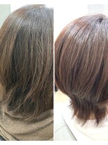 ワイ(Y)&nbsp;大人女性の艶カラー＋髪質改善