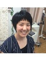 美容室あーるびーる 花水木 ショートカット