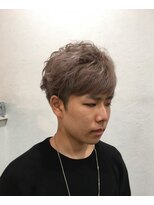 ダーディヘアネイル(dadi hair nail) ヴァイウォレットアッシュカラー+マッシュツーセクションカット