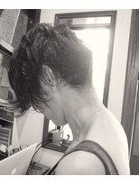 バーバー アカダマ&nbsp;レディースショートボブ　スタイリスト　佐々木祐和