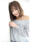 【FRAME  天王寺北口】大人可愛い☆美髪ミディアムボブ