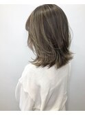 __ハイ透明感×ホイルヤージュ×こなれボブ