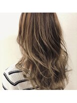 リズ オブ ヘアー(Lis of hair) バレイヤージュ×ライトベージュ☆【大橋】@lis_oohashi