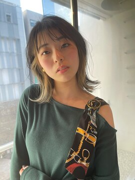 イトシテ お客様スナップ【本多身和子】クールボブ★インナーカラー