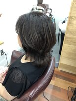 ヘアー サロン ニータ(hair salon nita) 肩ギリギリ×ウルフスタイル