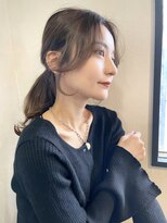 リコバイアフロート(riko by afloat)&nbsp;フェイスレイヤー/エギョモリ/韓国風ヘア/おくれ毛カット