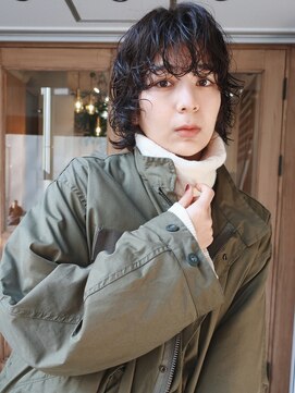 ルアウハク 梅田(LUAU Haku) 【LUAU Haku Osaka 中村】マッシュウルフ×パーマ