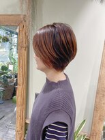 ドリフ(drif)&nbsp;【drif】ショートボブ/グレイカラー/白髪ぼかし/ハイライ