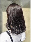 色っぽボブの柔らかとろみアッシュ