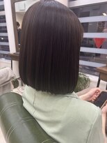 イコール 銀座(equal)&nbsp;美髪/くすみブルー/ネビージュ/大人かわいい/こなれミディ[銀座]