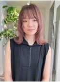【ウルフレイヤー】ピンクグラデーション,アッシュピンク