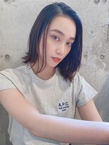 ルービック 豊中(Rubik's)&nbsp;ナチュラルボブ×黒髪ボブ大人可愛い20代30代40代