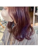ピンクブラウン/エギョモリ韓国ヘア