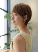大人シルエットヘルシーショート/髪質改善