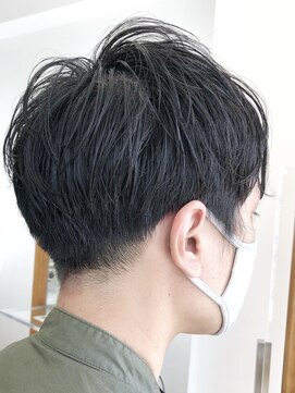 ヘッズ 本八幡店(HEADS) MEN'S HAIR センターパート ツイストスパイラル コンマヘア