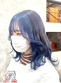 ハッシュカット/フルバング/似合わせカット/レッドブラウン