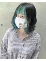 ディア(.eer)&nbsp;【.eer/ディア】ターコイズ/インナーカラー/デザインカラー